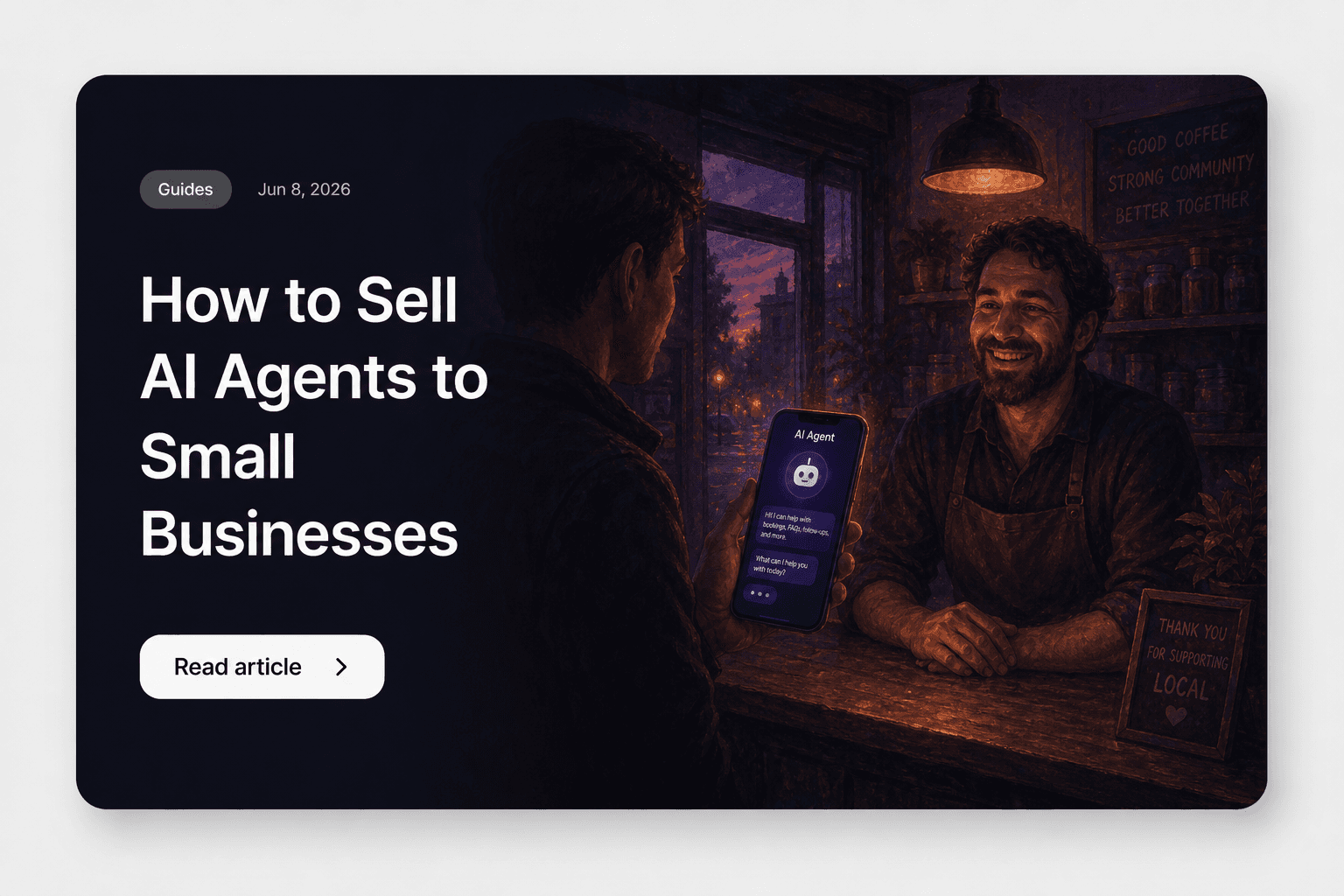 How to Sell AI Agents to Small Businesses (Pitch + Demo)